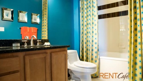 Bathroom with Bright colors