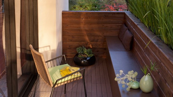 Decorating Ideas for Tiny Balcony Spaces via stylisheve
