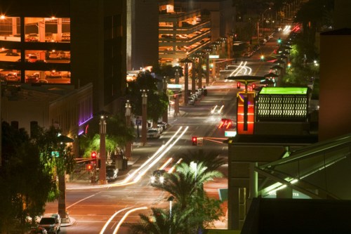 Downtown Phoenix at night