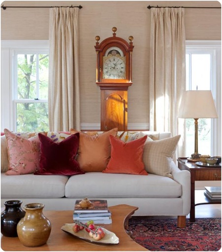 living room curtains for fall