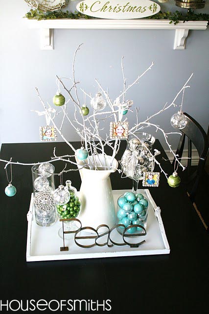 mock christmas tree DIY