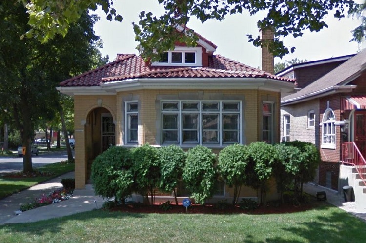 Bungalow at 7758 South Crandon Avenue, Chicago. Image via Google Maps