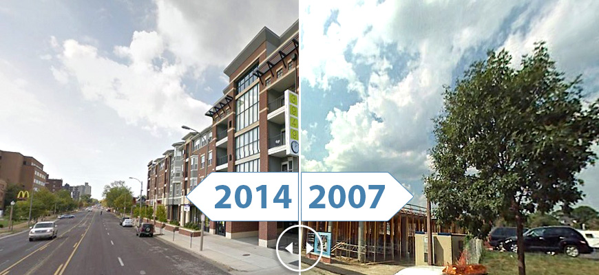 St. Louis streetscape changes