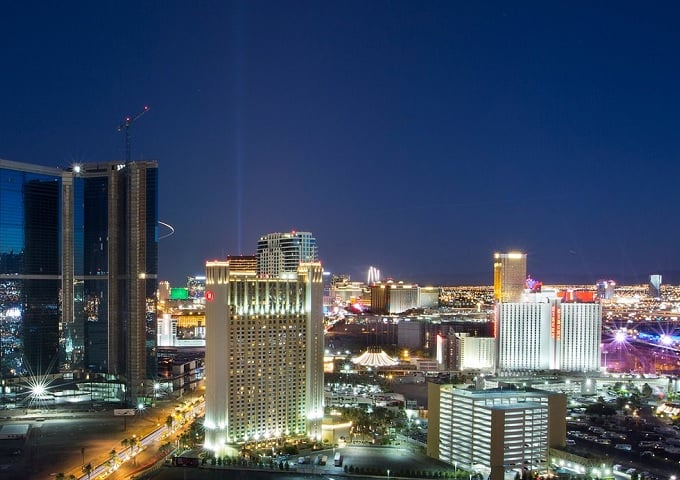 View from Allure Las Vegas