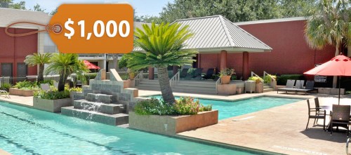 Apartments for rent in Houston for $1,000