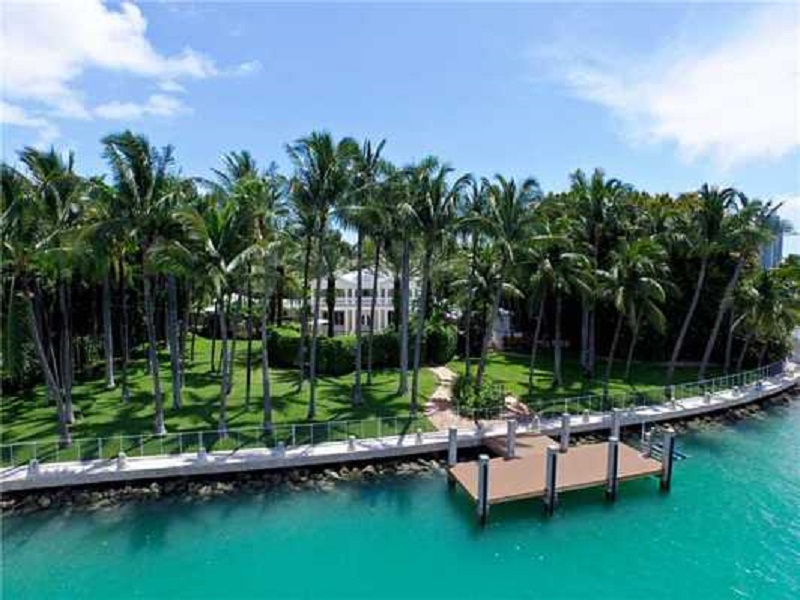 Villa at 1 Star Island Dr, Miami Beach