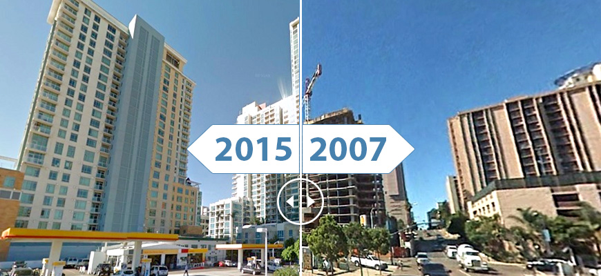 San Diego Skyline Changes