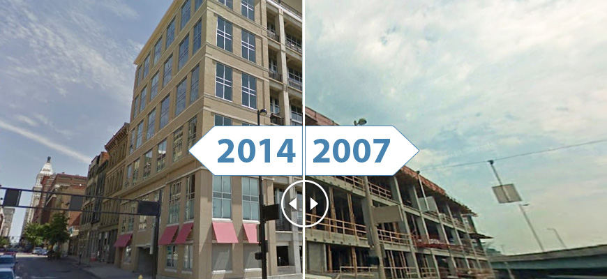 Cincinnati Skyline Changes 2007 2014