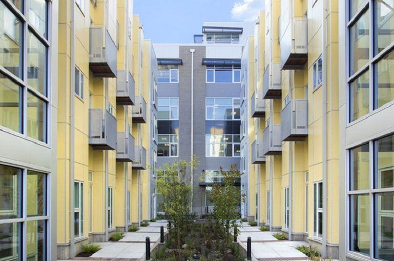 Rent ranges from $1,050 to $1,200 for studios at the Freedom Center in Portland