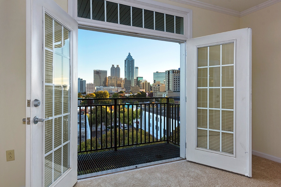 Studio apartments at Alexander on Ponce in Atlanta