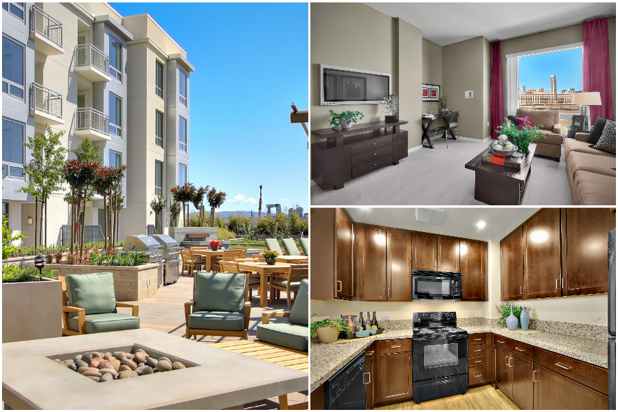 One-bedroom apartments at Strata at Mission Bay in San Francisco