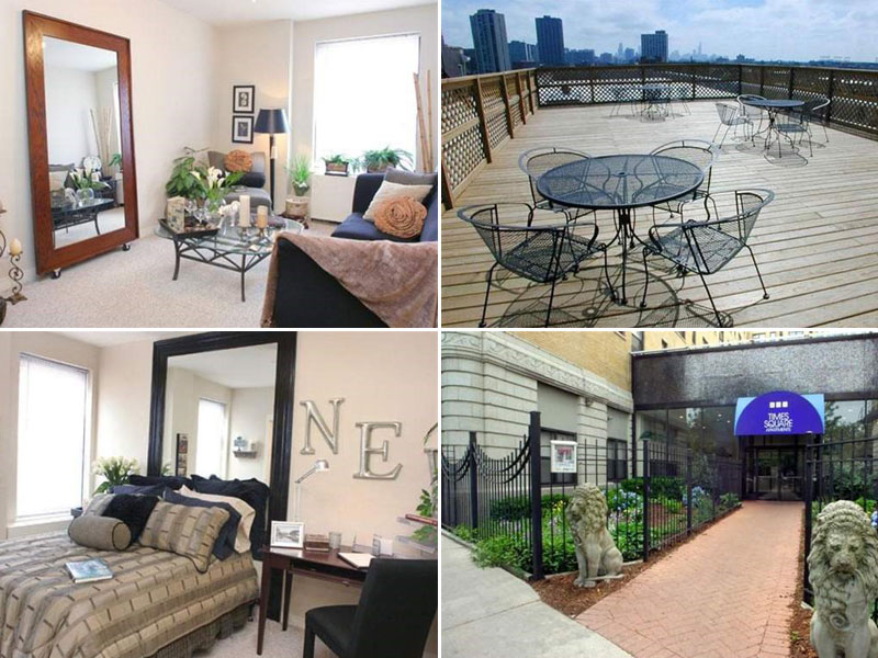 Times Square Apartments in Chicago