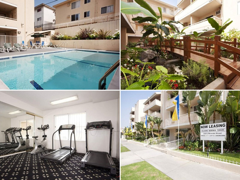 Wilshire Berendo Towers Apartments for rent Koreatown, L.A.