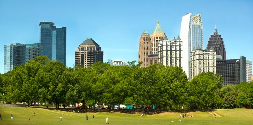 Midtown Atlanta from Piedmont Park via Flickr