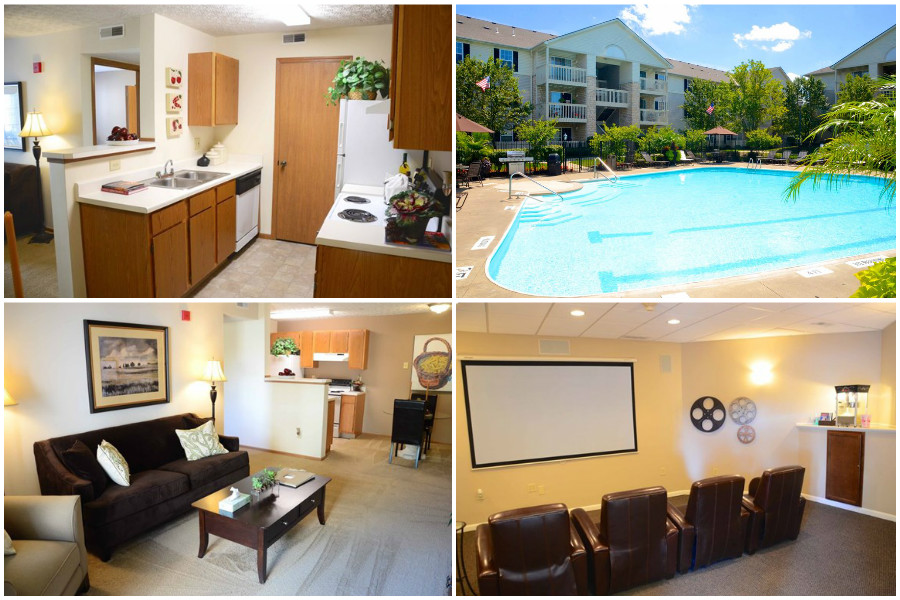 Studio apartments for rent at Polaris Crossing in Columbus