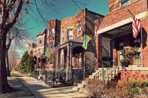 Ukrainian Village in Chicago
