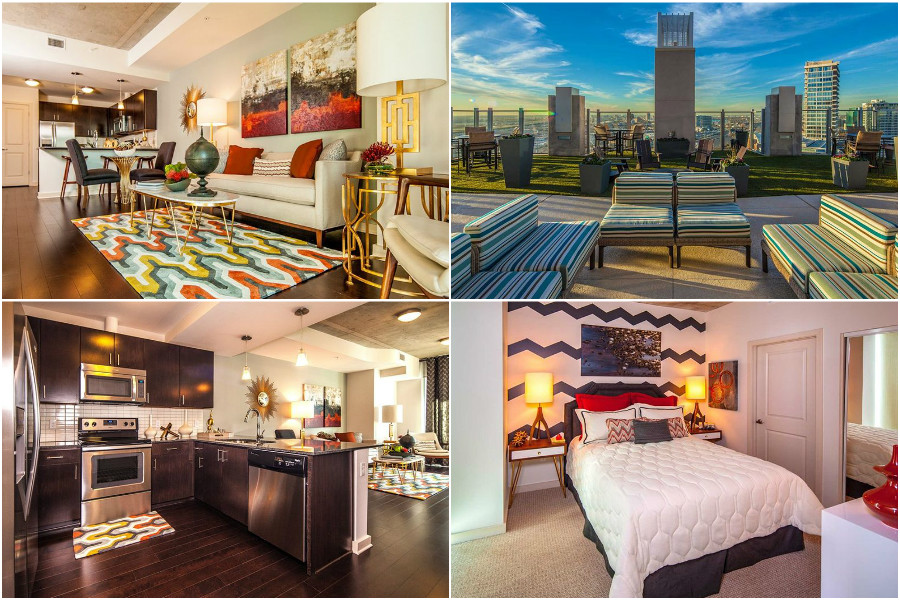3-bedroom apartments at SkyHouse Dallas 