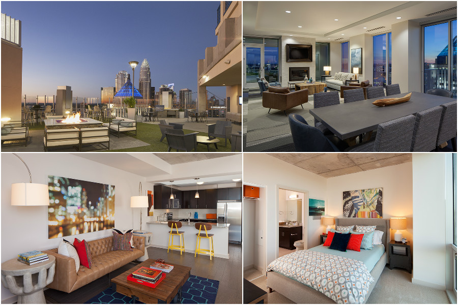 3-Bedroom Apartments in Charlotte at SkyHouse Uptown