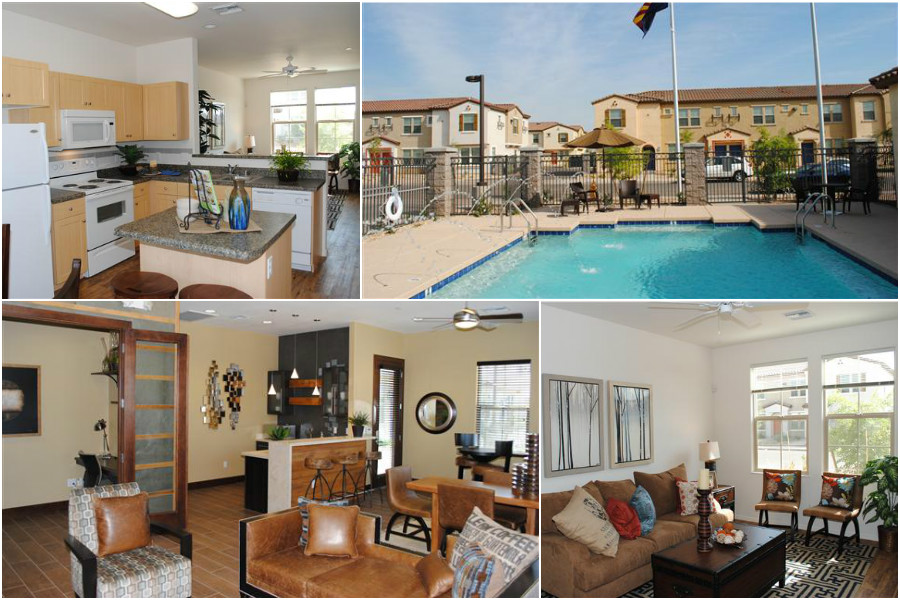 One-bedroom apartments at The Symphony in Phoenix AZ