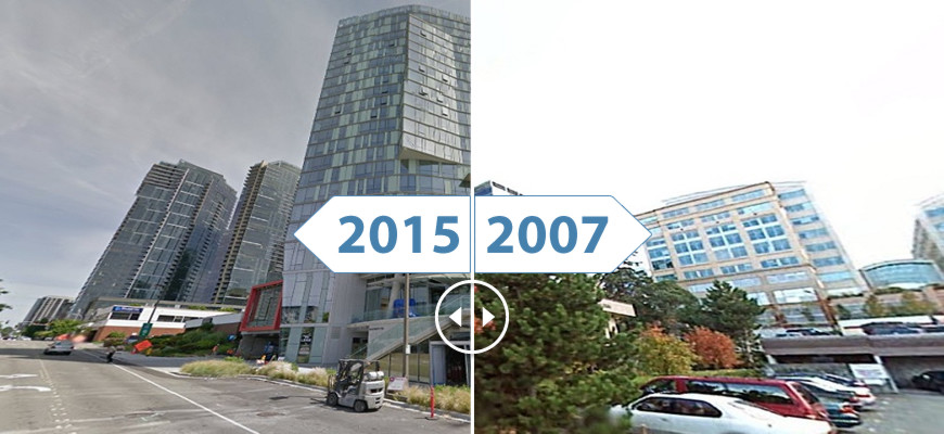 Bellevue WA Streetscape Changes