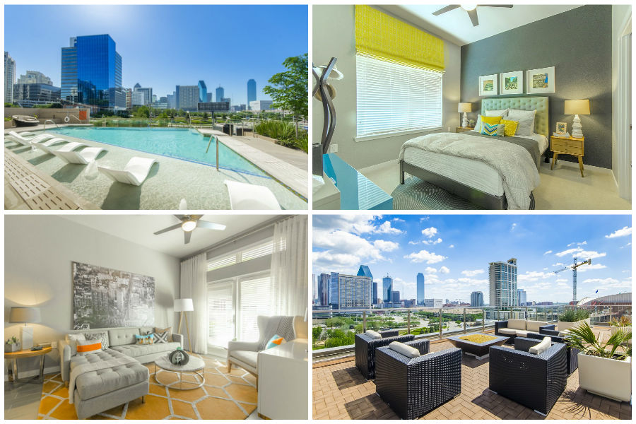 1 bedroom apartments at Moda Luxury Apartments, 1855 Payne St. in Dallas, TX 