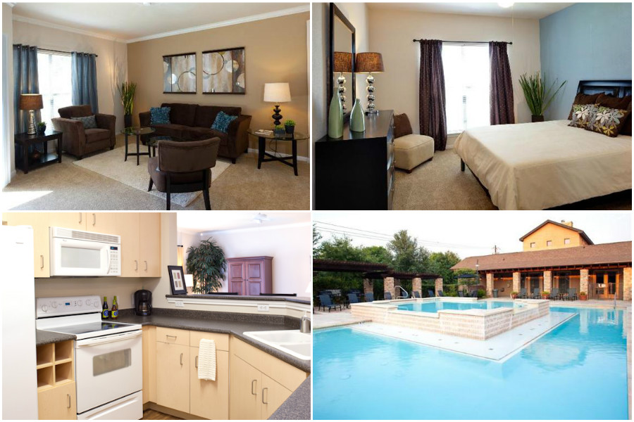 2-bedroom apartments at Ridgeview in Austin