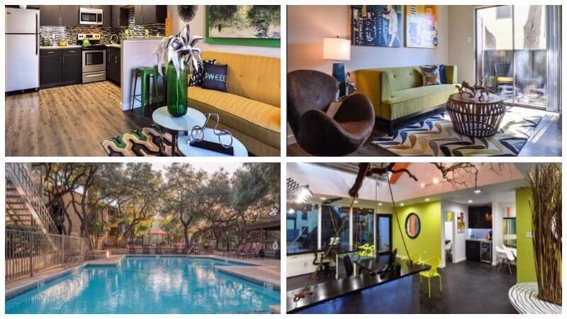 Pet-friendly apartments for rent at The Grove community, San Antonio TX