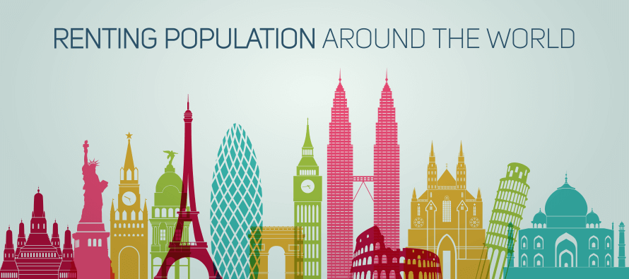 international study Renting population around the world Rent Cafe