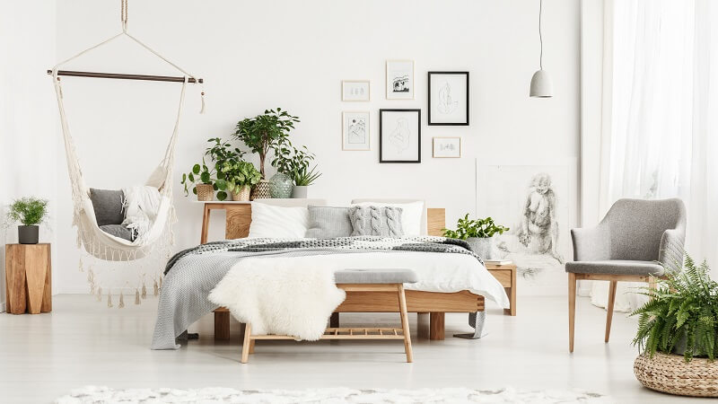 bohemian design for rental apartments