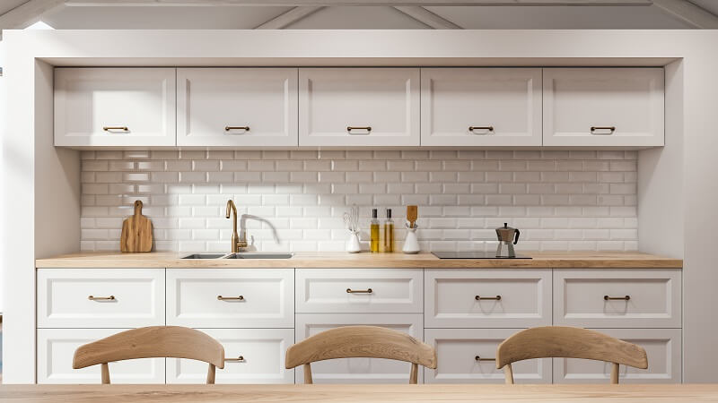 scandinavian kitchen cabinet