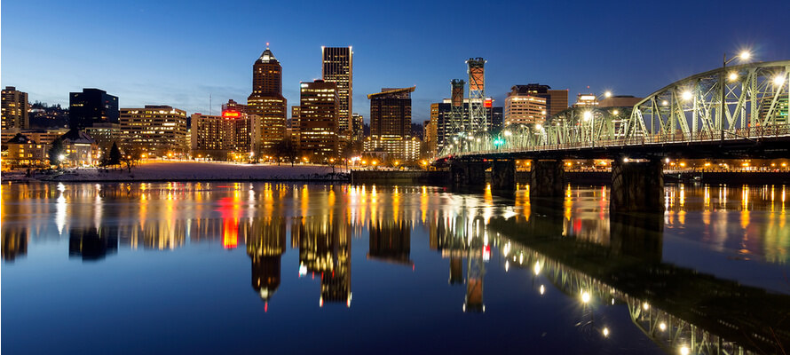 Portland Oregon skyline