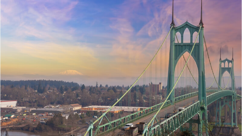 St Johns Bridge Portland
