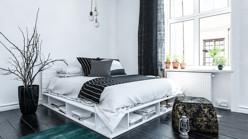 extra storage under bed