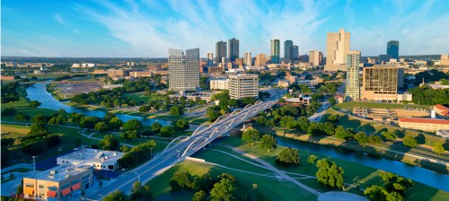 Downtown Fort Worth Texas skyline