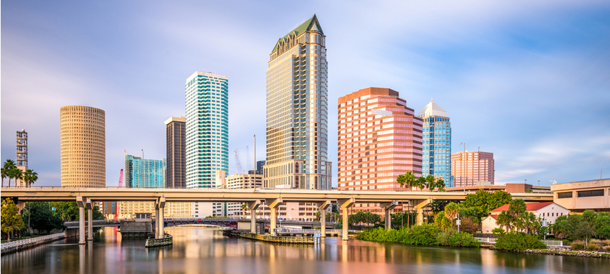 Tampa Florida Skyline