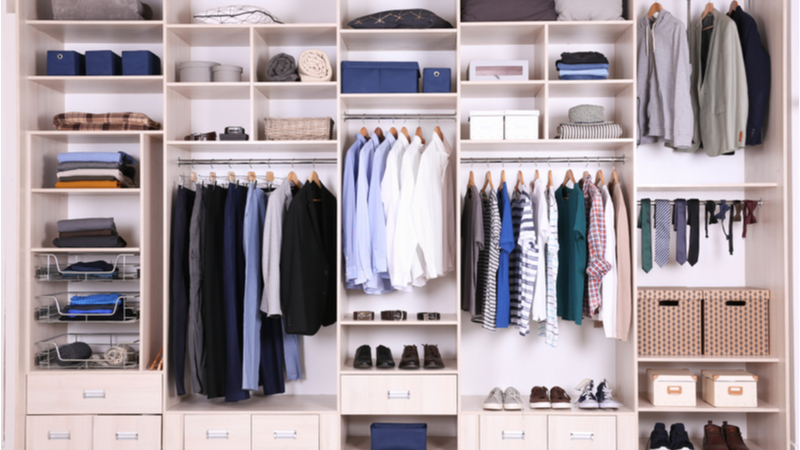 organized closet