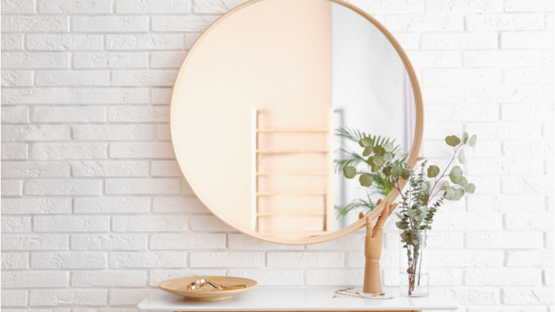 country chic entrance table