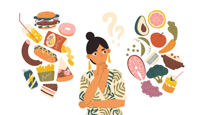 choosing healthy snacks