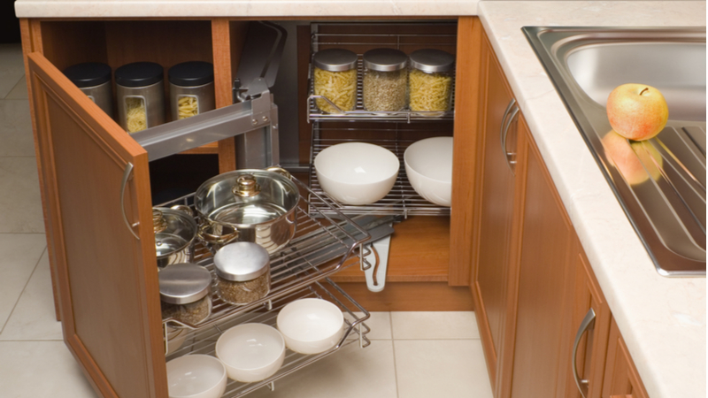 organization tips for small spaces in kitchens