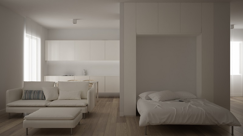 murphy bed space saving idea