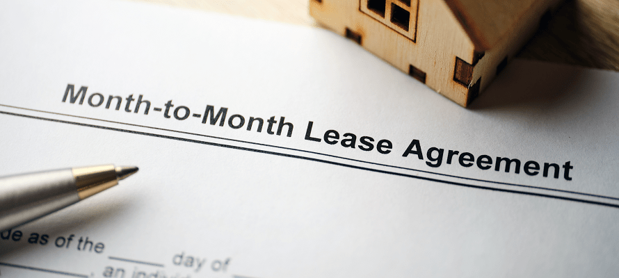 month to month agreement