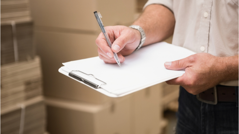 self storage inventory checklist