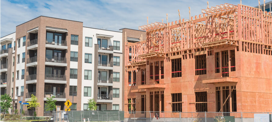 new apartment construction