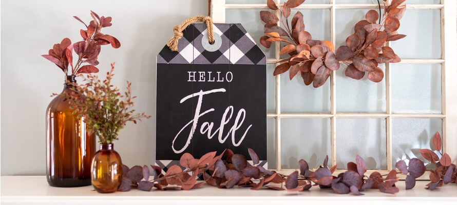 Fall decorating