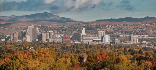 Reno skyline