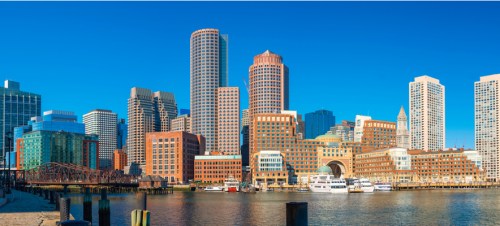 downtown Boston skyline