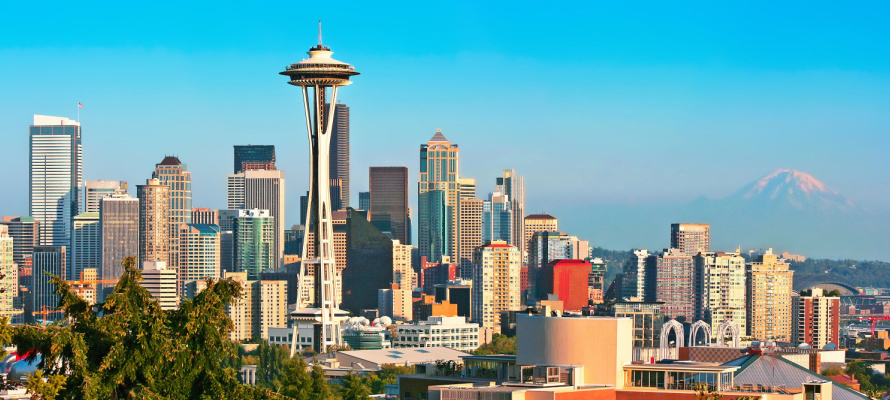 Seattle skyline panorama
