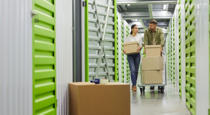 self storage unit organization