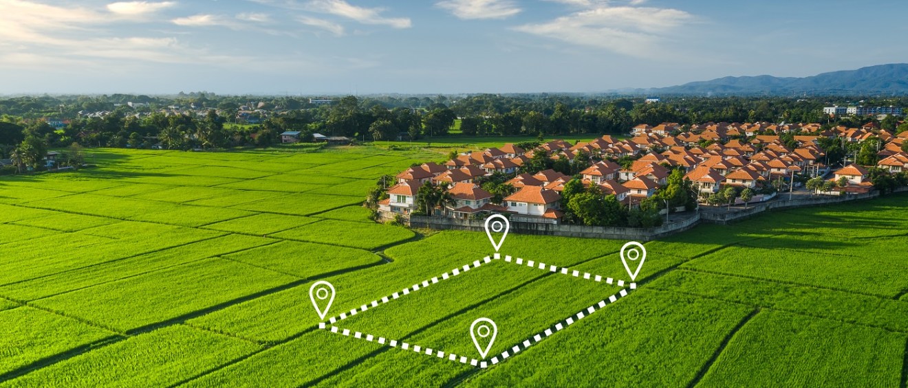 Plot of Grassland for Building Homes