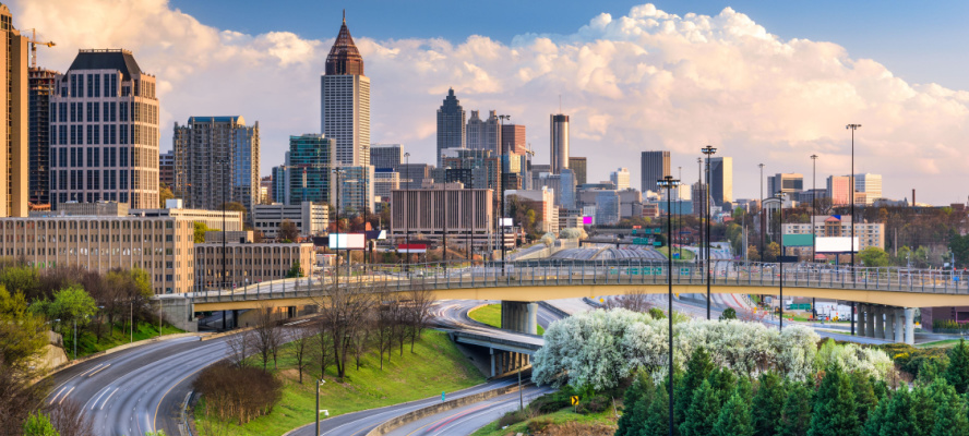 View of downtown Atlanta, GA